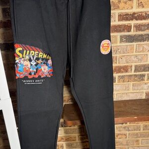 Warner Bros. Superman Black Joggers
